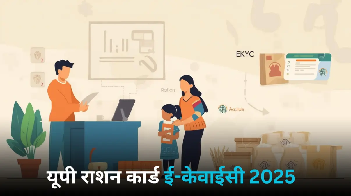 यूपी राशन कार्ड ई-केवाईसी 2025