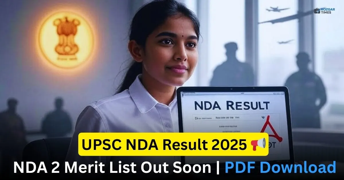 UPSC NDA Result 2025