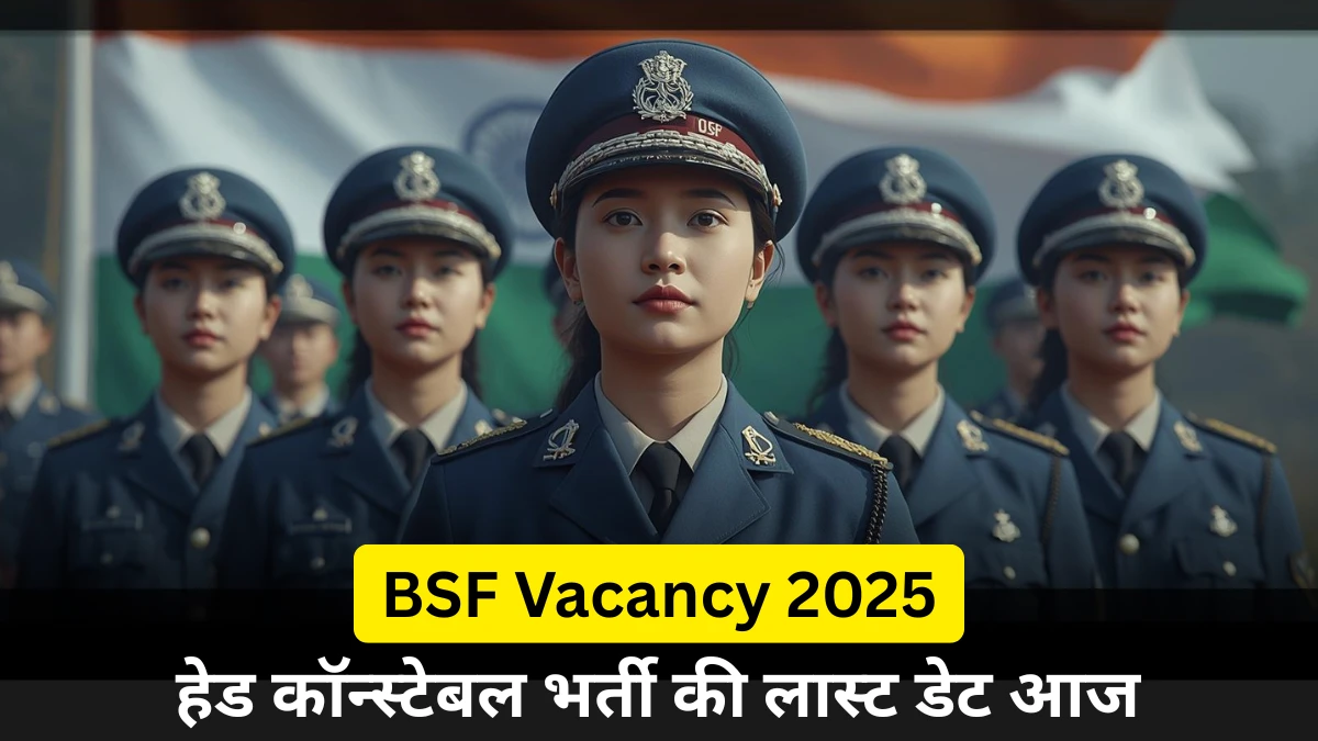 BSF Head Constable Vacancy 2025