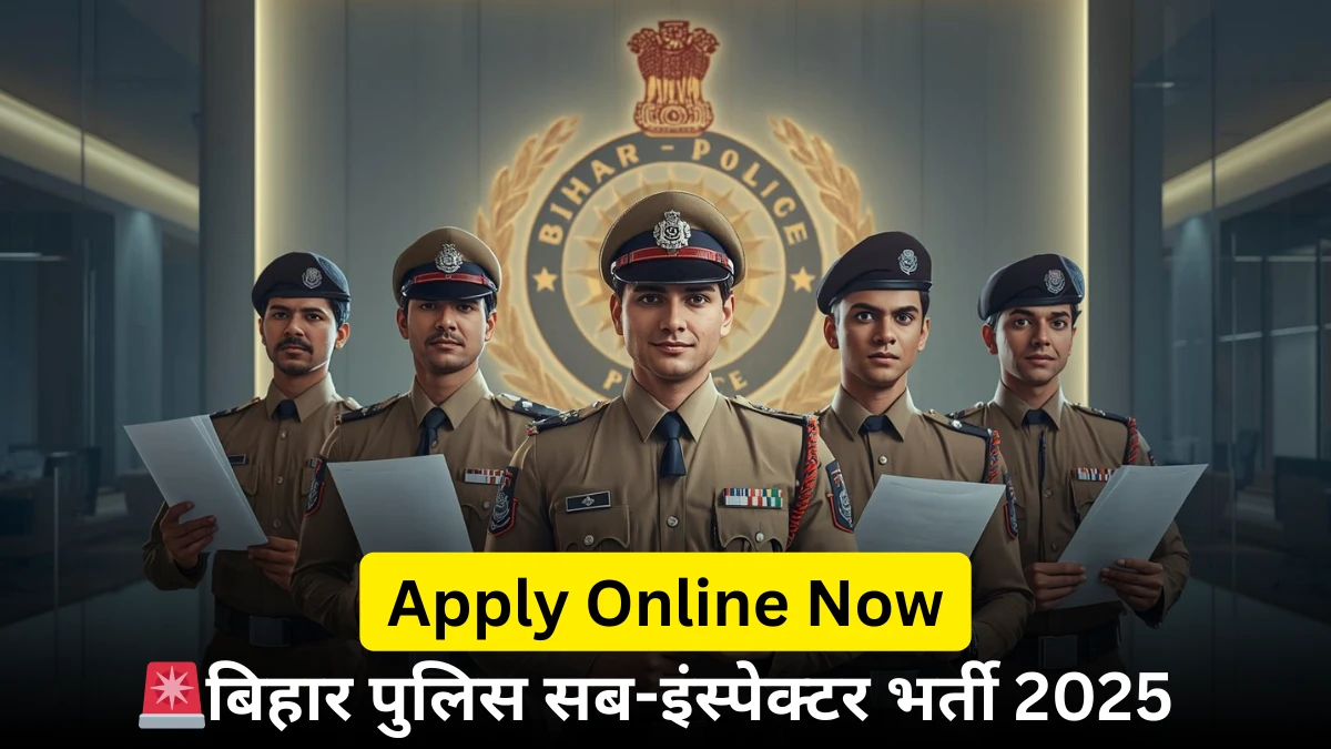 बिहार पुलिस एसआई भर्ती 2025