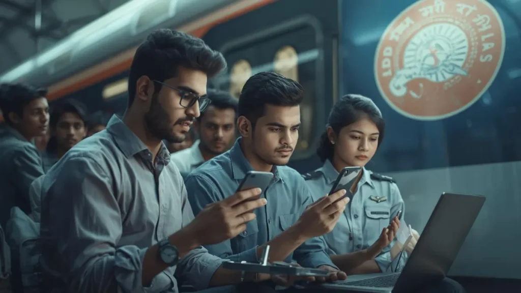 RRB Group D एप्लीकेशन स्टेटस 2025