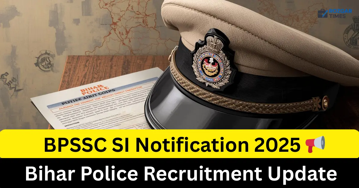 बिहार पुलिस SI भर्ती 2025