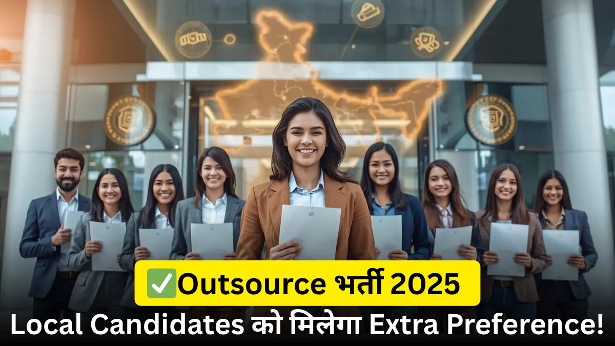 आउटसोर्स भर्ती 2025