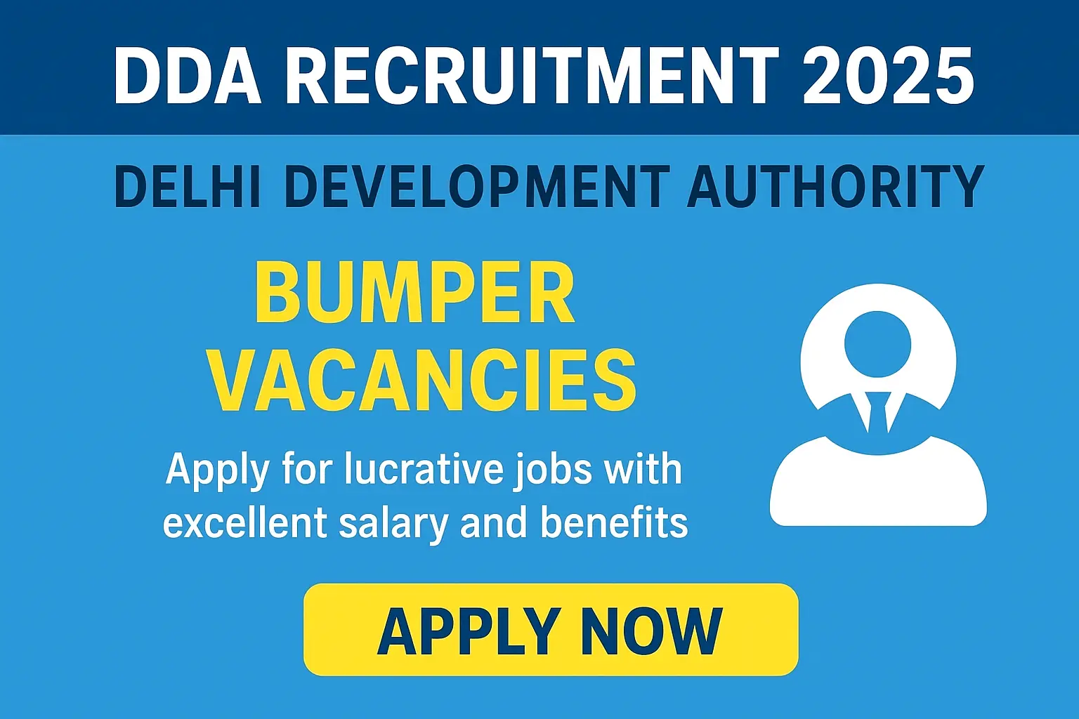 DDA Recruitment 2025