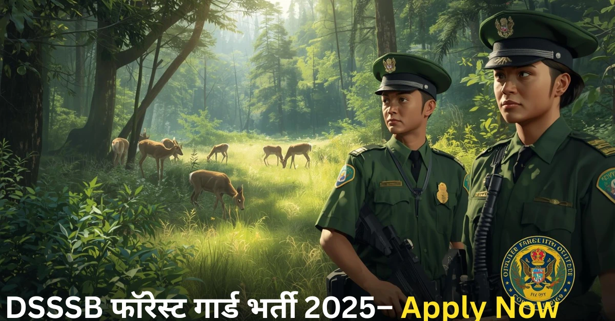 DSSSB फॉरेस्ट गार्ड भर्ती 2025