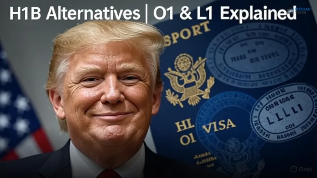 H1B वीजा के अलावा O1 और L1 विकल्प