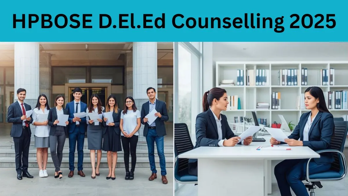 HPBOSE D.El.Ed Admission 2025