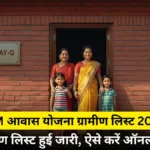 प्रधानमंत्री आवास योजना ग्रामीण सूची 2025
