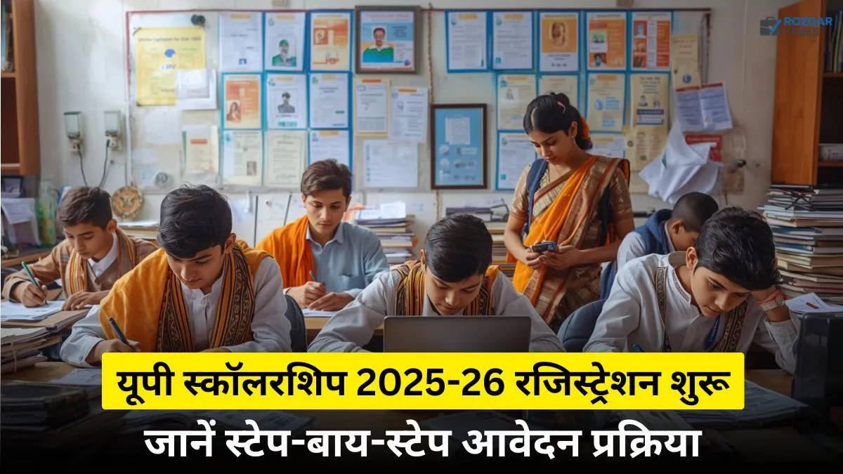 UP Scholarship Registration 2025-26