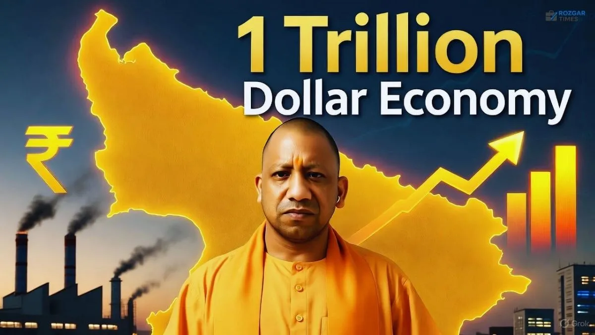 CM Yogi Adityanath 1 Trillion Dollar Economy