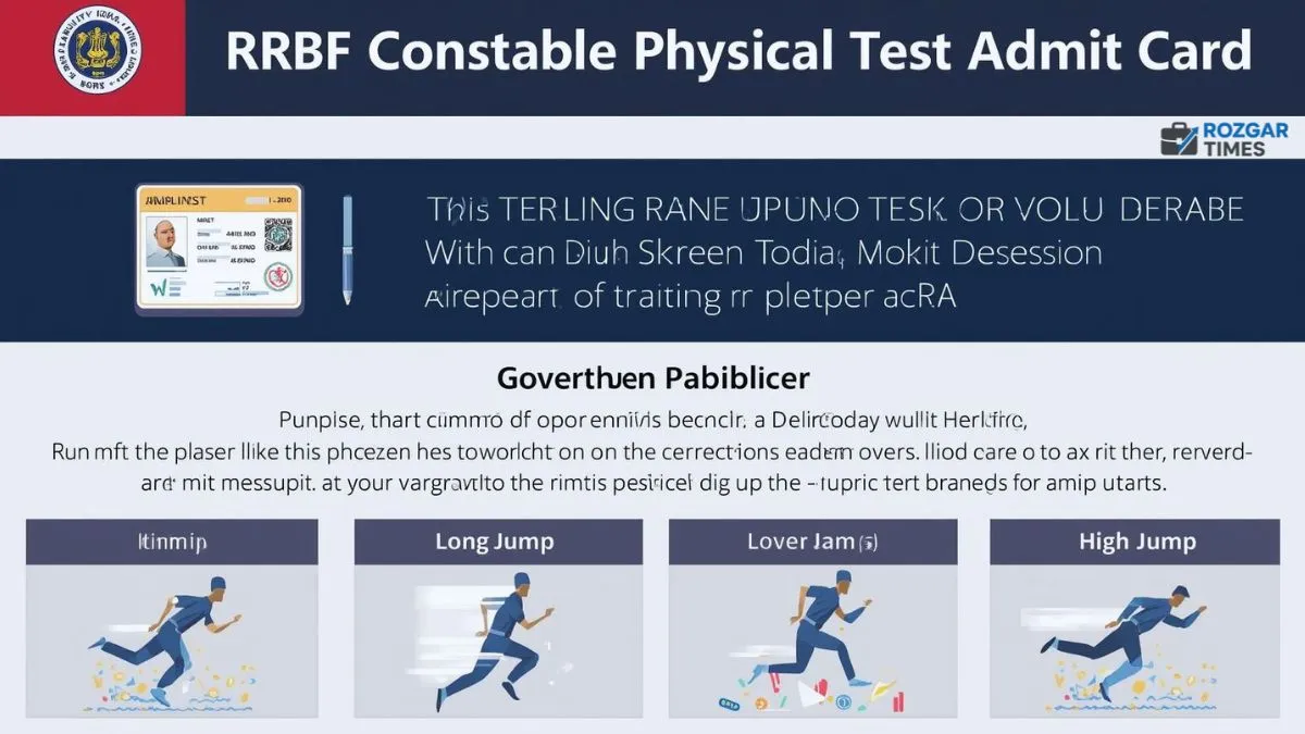 RRB RPF Admit Card 2025