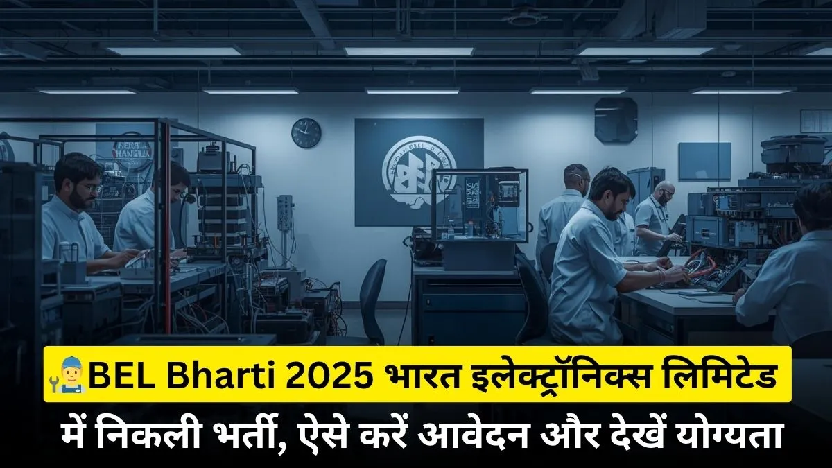 BEL Non Executive Recruitment 2025