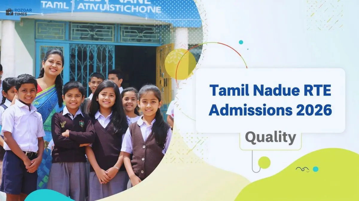 Tamil Nadu RTE Admissions 2026