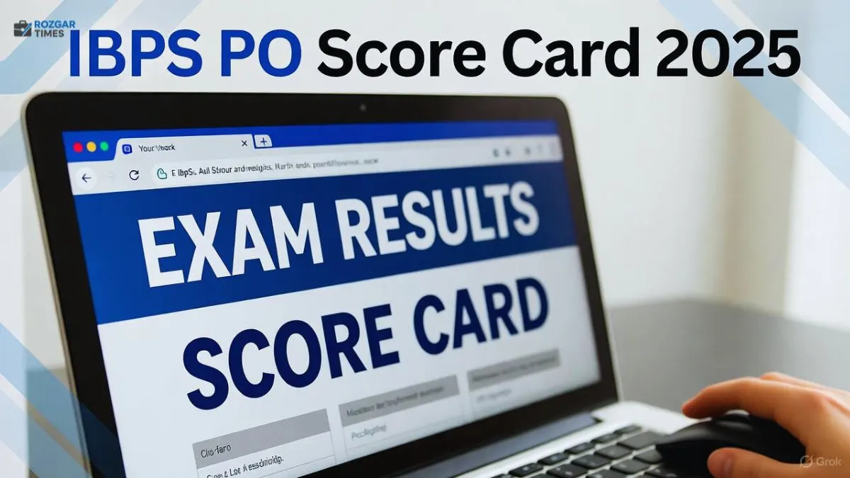 IBPS PO Score Card 2025