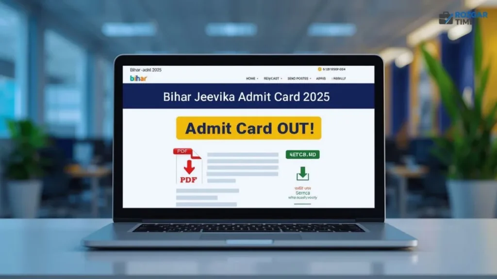 Bihar Jeevika Admit Card 2025