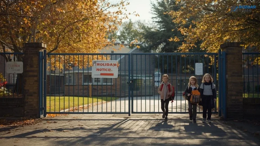 नवंबर 2025 स्कूल हॉलिडे लिस्ट