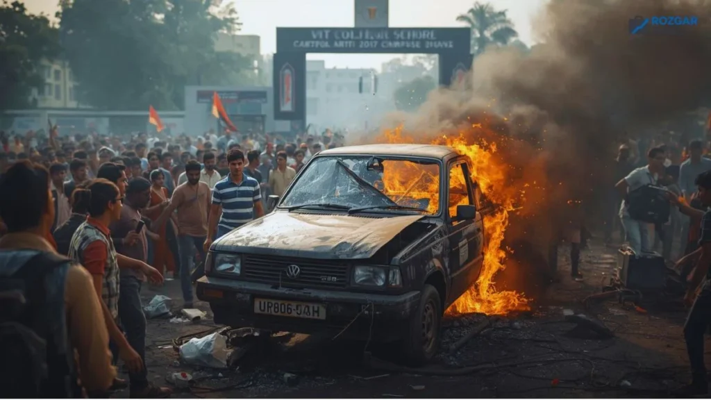 सीहोर VIT College उत्पात