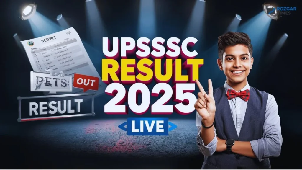 UPSSSC PET Result 2025