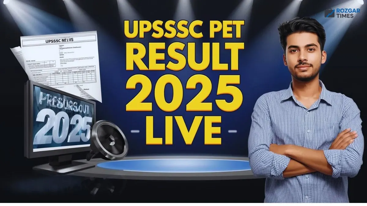 UPSSSC PET Result 2025