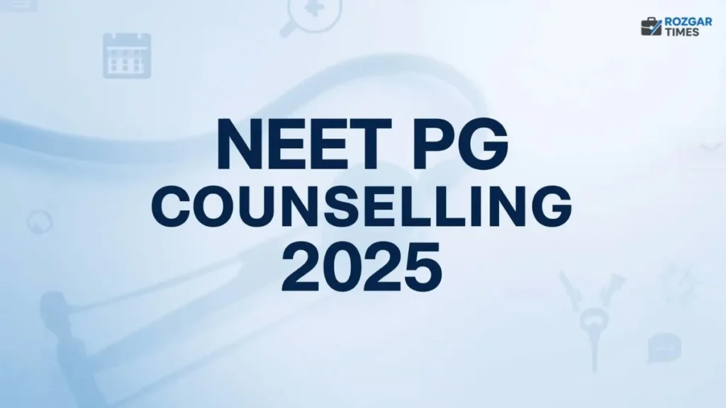 NEET PG 2025 Counselling