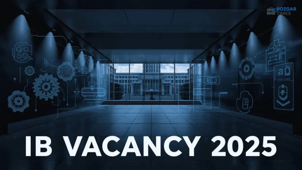 IB Vacancy 2025