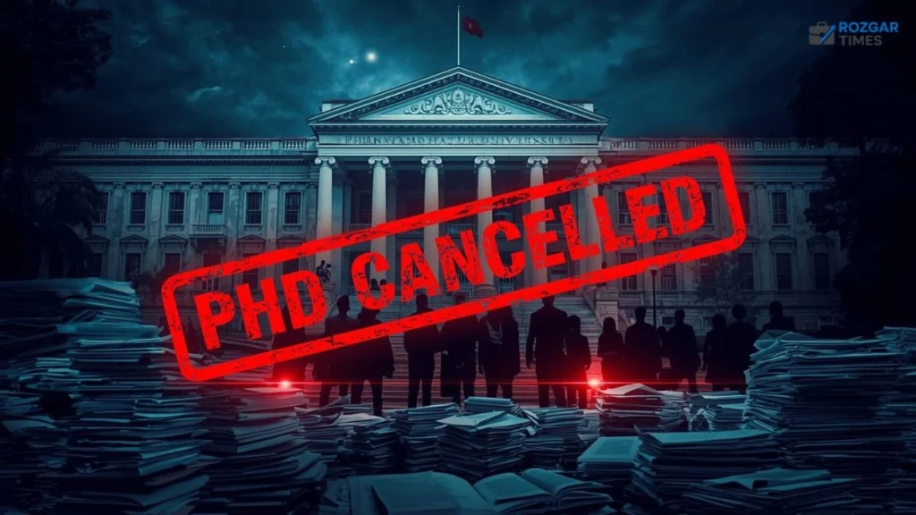 मुंबई यूनिवर्सिटी PhD रजिस्ट्रेशन रद्द