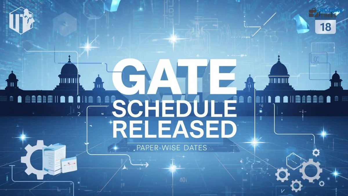 GATE 2026 Exam Schedule