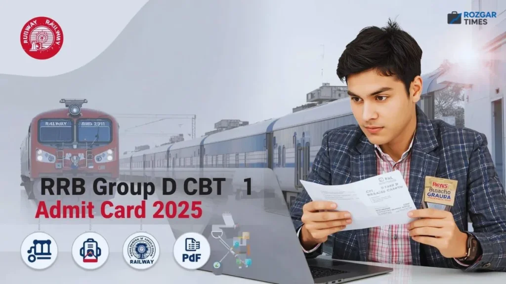RRB Group D CBT 1 Admit Card 2025