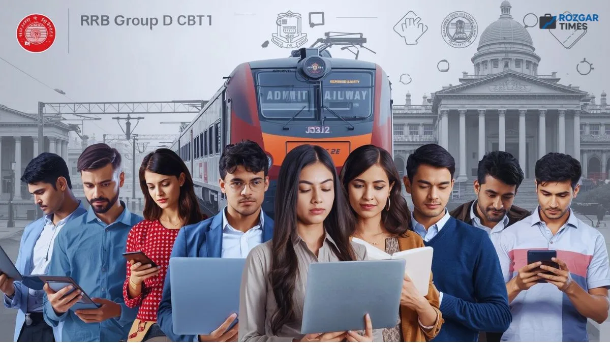 RRB Group D CBT 1 Admit Card 2025