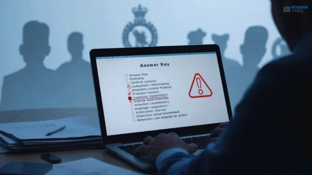 UP Police SI ASI Answer Key 2025