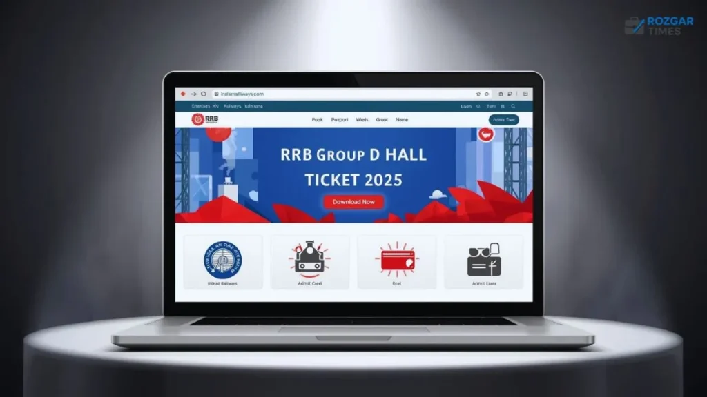 RRB Group D Hall Ticket 2025