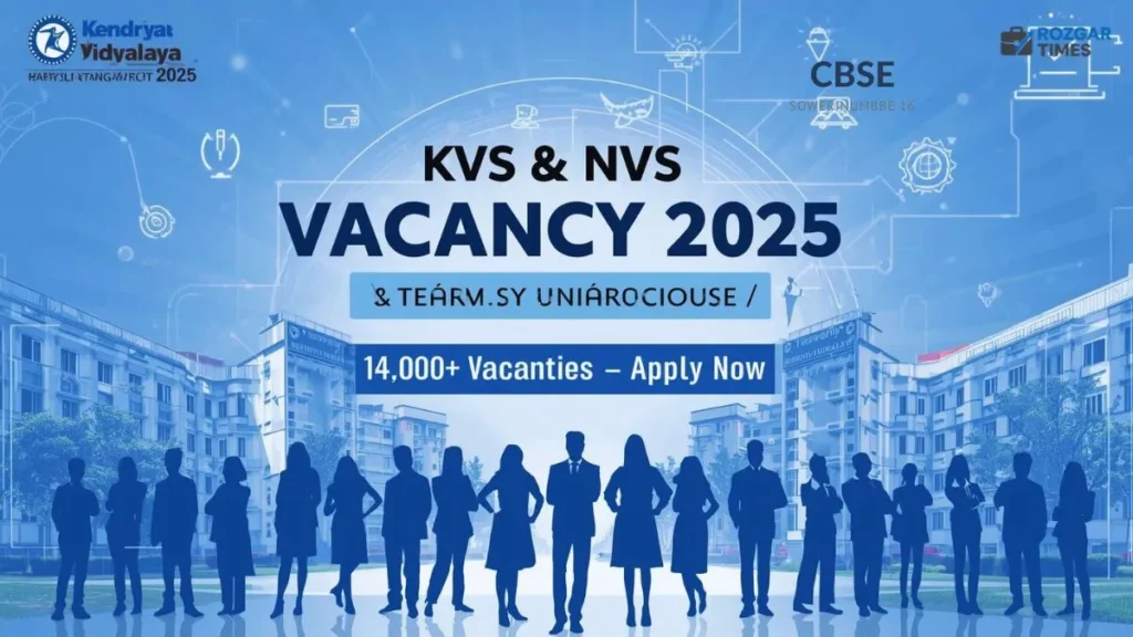 KVS NVS Vacancy 2025