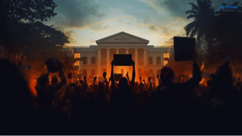 Assam Tezpur University Protest