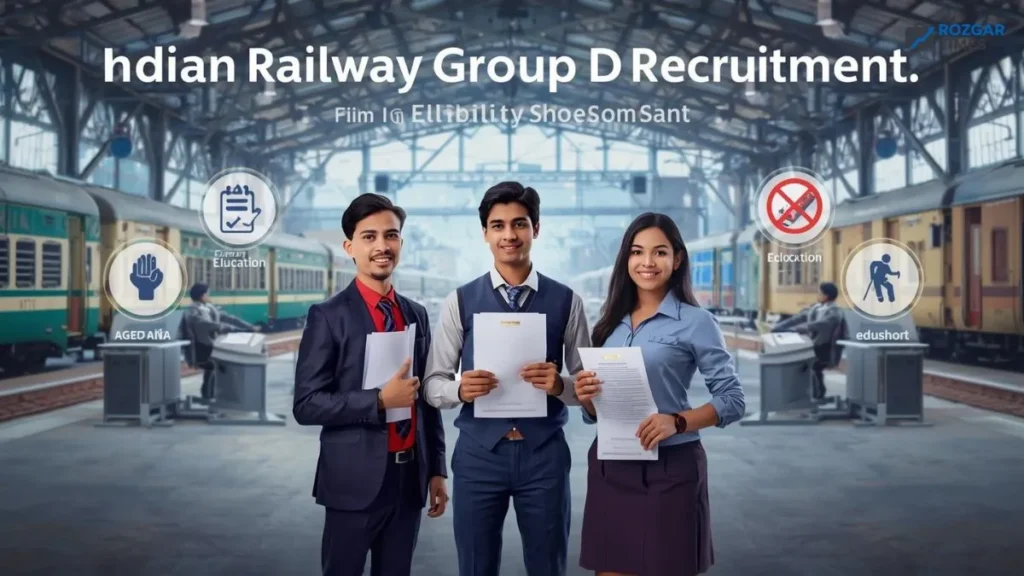 रेलवे ग्रुप D भर्ती 2025 योग्यता