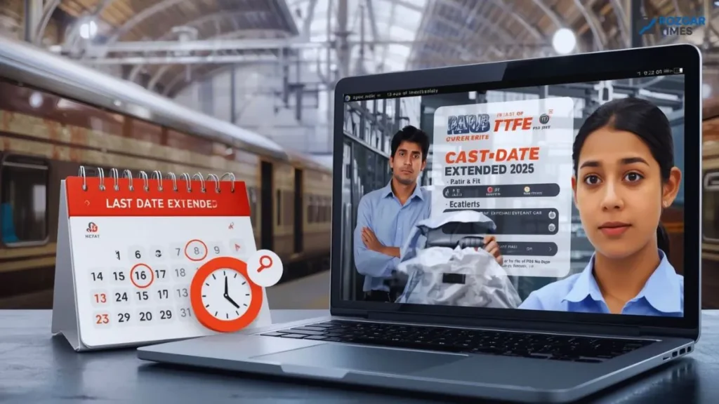 RRB NTPC 2025 Last Date Extended