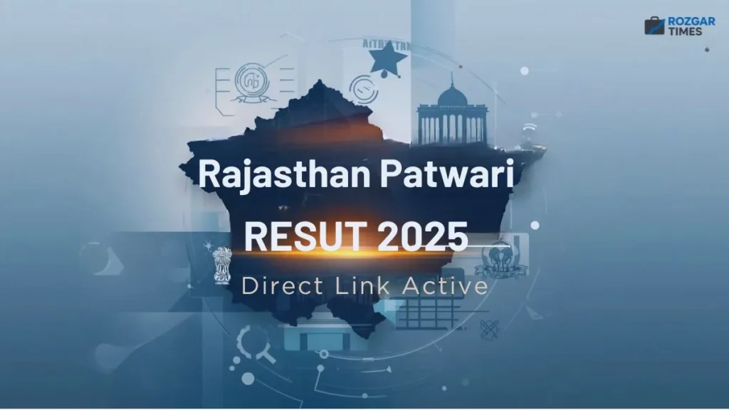Rajasthan Patwari Result 2025