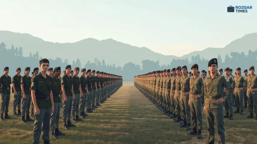 उत्तराखंड में अग्निवीर भर्ती रैली