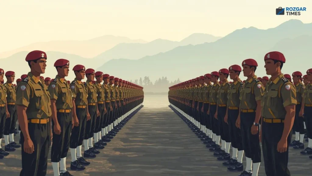 उत्तराखंड में अग्निवीर भर्ती रैली