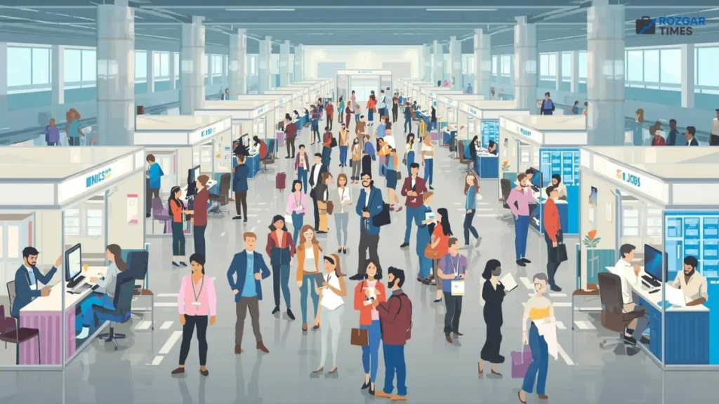 Rojgar Mela in 18 District UP