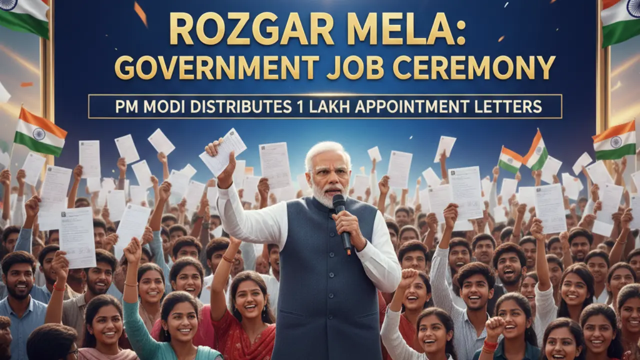 PM Modi Rojgar Mela 2026