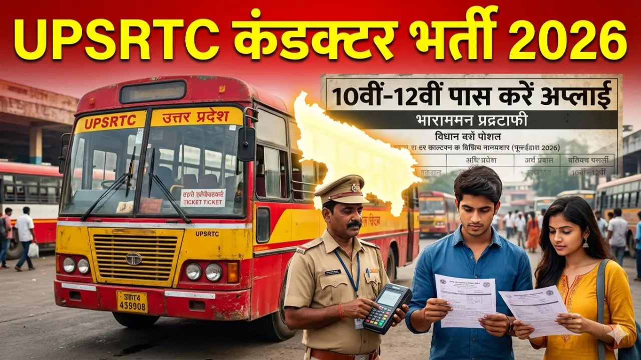 UPSRTC Conductor Recruitment 2026